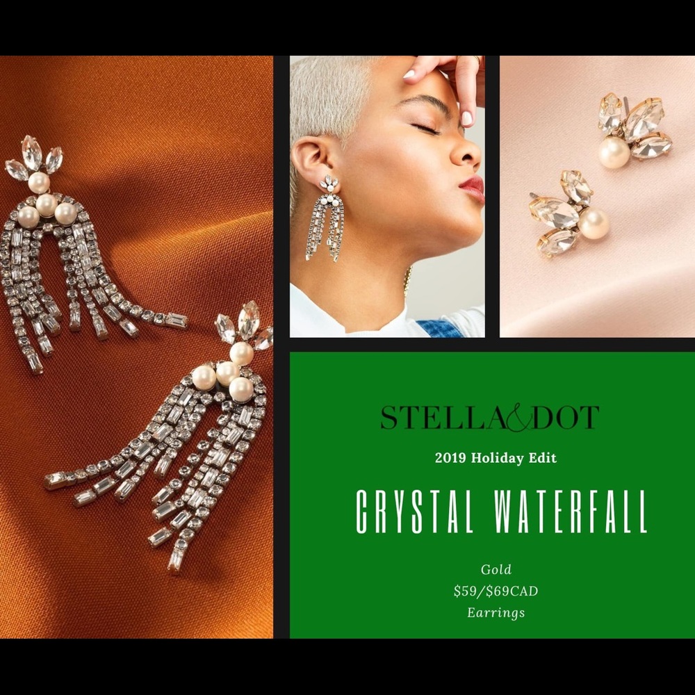 Stella & Dot Crystal Waterfall